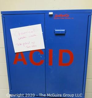 30w x 18d x 32"t ACID Cabinet