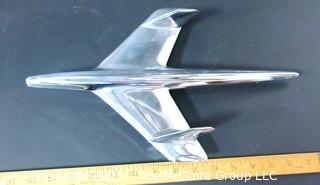 1956 Chevy Bel Air Art Deco Hood Ornament; Excellent condition - no pitting or blistering