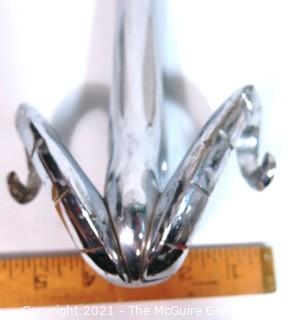 Vintage 1951-53 Dodge Ram Truck Hood Ornament.  Measures approximately 10" long.