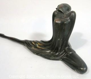 Vintage Art Deco Bronze Statue of Ballet Dancer.