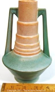 Vintage Art Deco Stoneware Pottery Vase; 7"T
