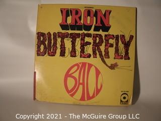 Vinyl Record: Iron Butterfly (two record lot) Ball and Metamorphosis