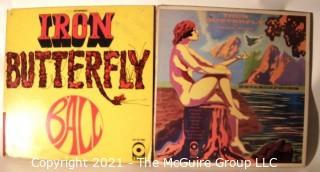 Vinyl Record: Iron Butterfly (two record lot) Ball and Metamorphosis