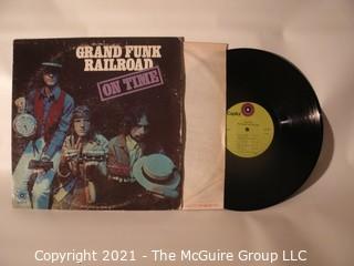 Vinyl Record: Grand Funk Railroad (two record lot) Live and On Time