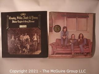 Vinyl Record: Crosby, Still and Nash; Deja Vu Gold Label