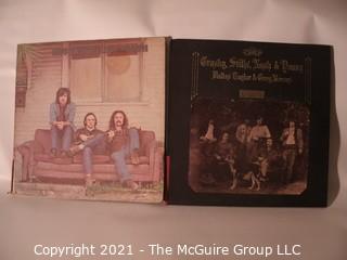 Vinyl Record: (two record lot) Crosby, Stills and Nash and Deja Vu