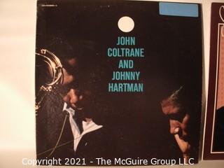 Vinyl Record: (two record lot) Jazz: John Coltrane and Johnny  Hartman (both signed by Johnny Hartman)!!