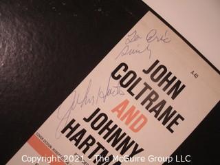 Vinyl Record: (two record lot) Jazz: John Coltrane and Johnny  Hartman (both signed by Johnny Hartman)!!