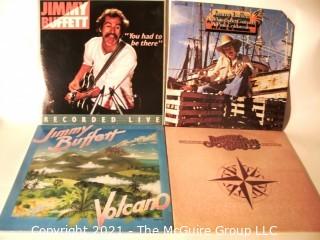 Vinyl Record: (four record lot) Jimmy Buffett