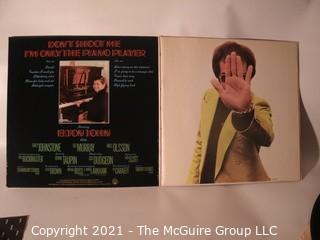 Vinyl Record: (two record lot) Elton John (Madman and Don't Shoot Me)