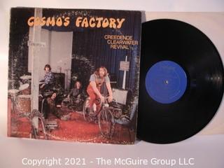 Vinyl Record: (two record lot) Allman Brothers (Eat a Peach) and CCR (Cosmos Factory)