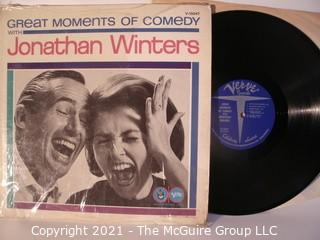 Vinyl Record: (four record lot) Comedy: Firesign Theatre, Woody Allen, Jonathan Winters