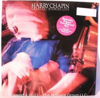 Vinyl Record: Harry Chapin Live  (sealed double album)