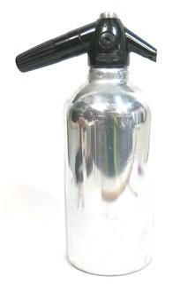 Vintage Soda Siphon Bottle.  Damage to spiget. 