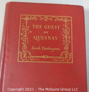 Collection of 3 books including "The Guest of Quesnay" by Booth Tarkington