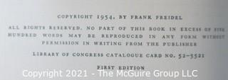 Books: (3) Volume Set; FDR-The Apprenticeship; FDR-The Ordeal; and FRD-The Triumph; authored by Frank Freidel