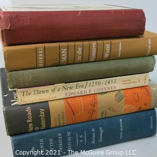 Collection of {6) books including "The Man Outside" by Wyndham Martyn