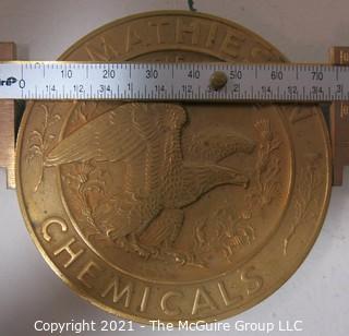 Bronze Medal: "The Mathieson Alkali Works - Manufacturers of Chemicals.  Celebrating 50 Years of Service to American Industry and Public Health; 1892-1942"