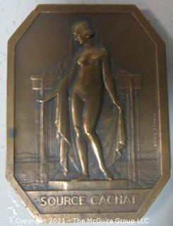 Bronze Medal: "La Societe des Eavx Minerals d'Evian - Cachat"