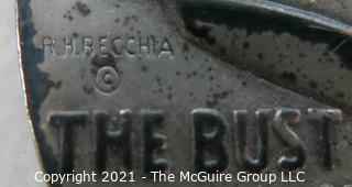 Sterling Medal Inscribed: "Too Low They Build, Who Build Beneath the Stars"; R H Recchia; 50g