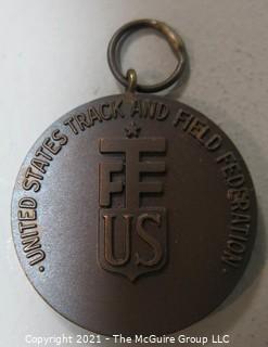 U.S. Track and Field Federation 3rd Place Bronze Medal for the High Jump