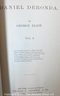 Books: Collection of (4) books including Daniel Deronda by George Eliot