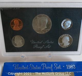 1983 United States Proof Coin Set with Original Packaging