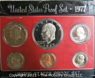 1977 United States Proof Coin Set with Original Packaging