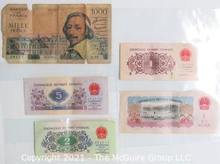 Collection of Foreign Bank Notes