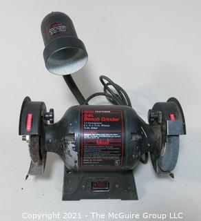 Craftsman 6" Bench Grinder with Light Tool