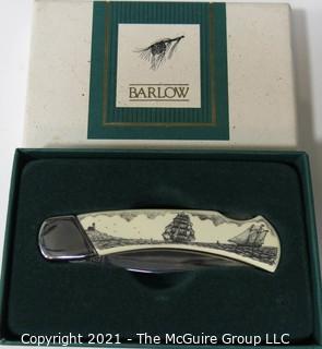 NIB Barlow Pocket Knife