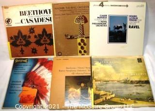 Vinyl Record: (six record lot) Classical various