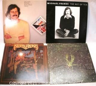 Vinyl Record: (four record lot) Michael Franks & Kenny Rankin