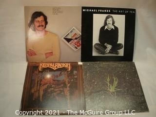 Vinyl Record: (four record lot) Michael Franks & Kenny Rankin