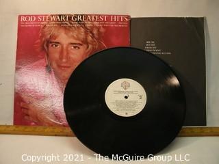 Vinyl Record: (three record lot) Pop/Rock: Elton John, Rod Stewart, Lou Reed