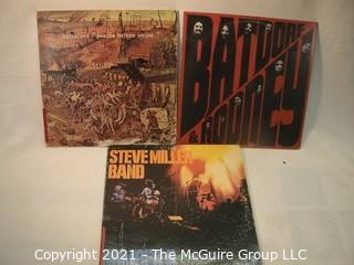 Vinyl Record: (three record lot) Pop/Rock: Steve Miller Band, Pearls Before Swine, Batdorf & Rodney 