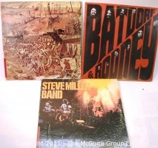 Vinyl Record: (three record lot) Pop/Rock: Steve Miller Band, Pearls Before Swine, Batdorf & Rodney 