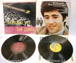 Vinyl Record: (two record lot) Tom Lehrer and Pat Shannon