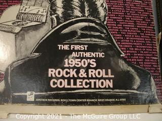 Vinyl Record: (two record sets); '50's Rock (four records) and Classisal Masterpieces (three records)