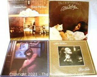 Vinyl Record: (four record lot) Female Pop/Rock WIlson, Raitt, Coolidge, Barnoff