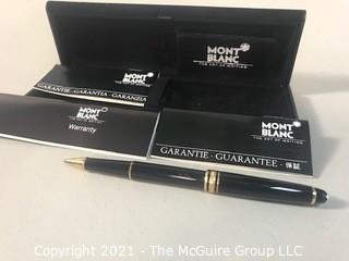 Mont Blanc Meisterstuck Rollerball Pen; NIB