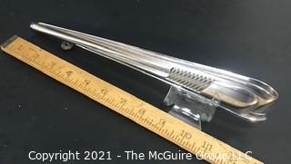 Vintage 1940 Chevrolet Art Deco Chrome Hood Ornament  