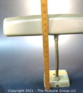 Vintage Mid Century Modern (MCM) Office Desk Task Lamp in Working Condition.  Made by Marks.