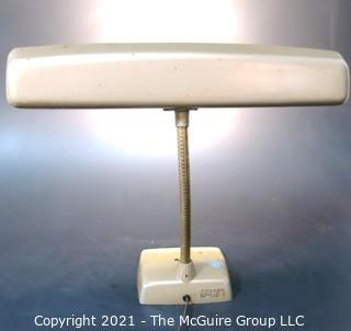 Vintage Mid Century Modern (MCM) Office Desk Task Lamp in Working Condition.  Made by Marks.