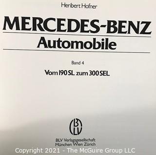 Mercedes Benz Automobile Book by Heribert Hofner