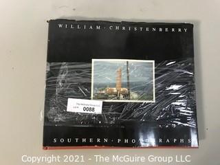 Book: Southern Photographs, 1983 by William Christenberry with note "For Eric- Whose Love of Life is Inspiring"; Signed by Author.  {TMG concurs!)  