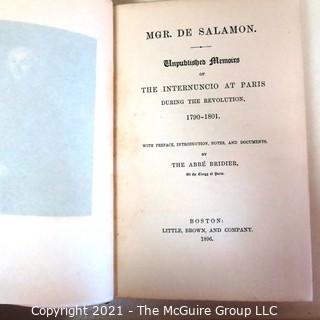 Groups of Miscellaneous Books