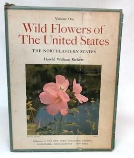 Wild Flowers of The United States, The Northeastern States -  Harold Rickett. Two Volumes Set in Slipcase.