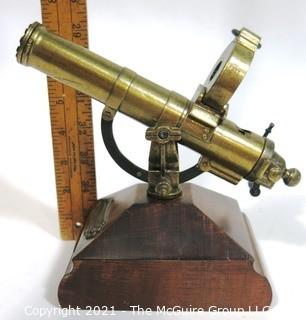 Brass Scale Model of Gatling Gun with Removable Magazines, Hartford Conn.