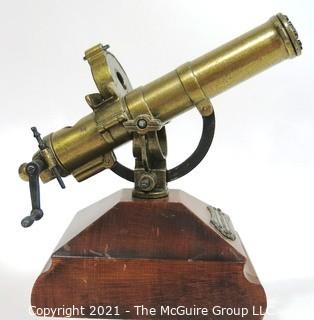 Brass Scale Model of Gatling Gun with Removable Magazines, Hartford Conn.